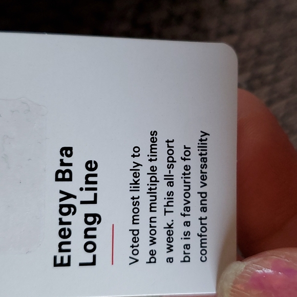 Lululemon Energy Long Line Bra NWT - Picture 5 of 9